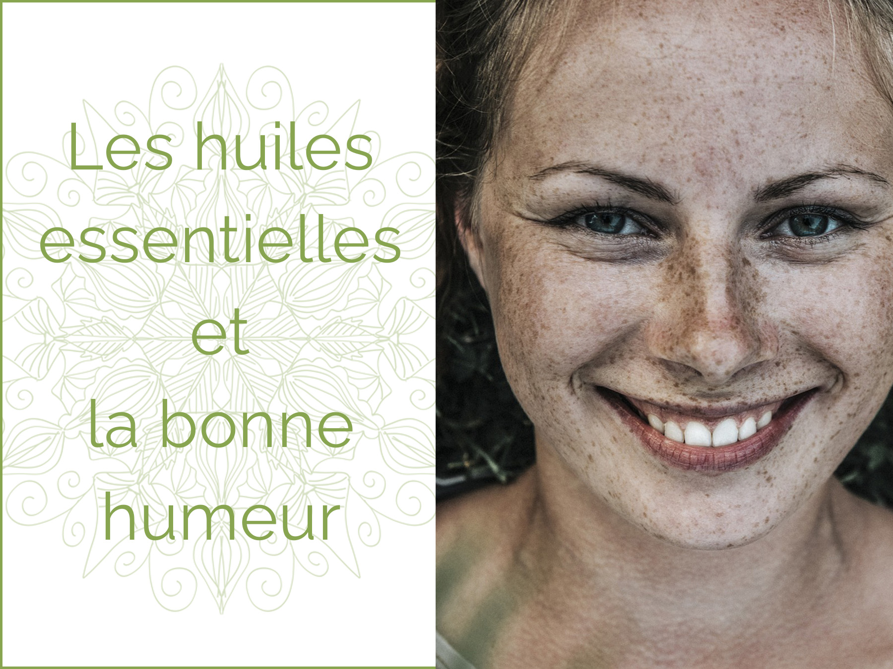 Photo couleur d'une femme souriante